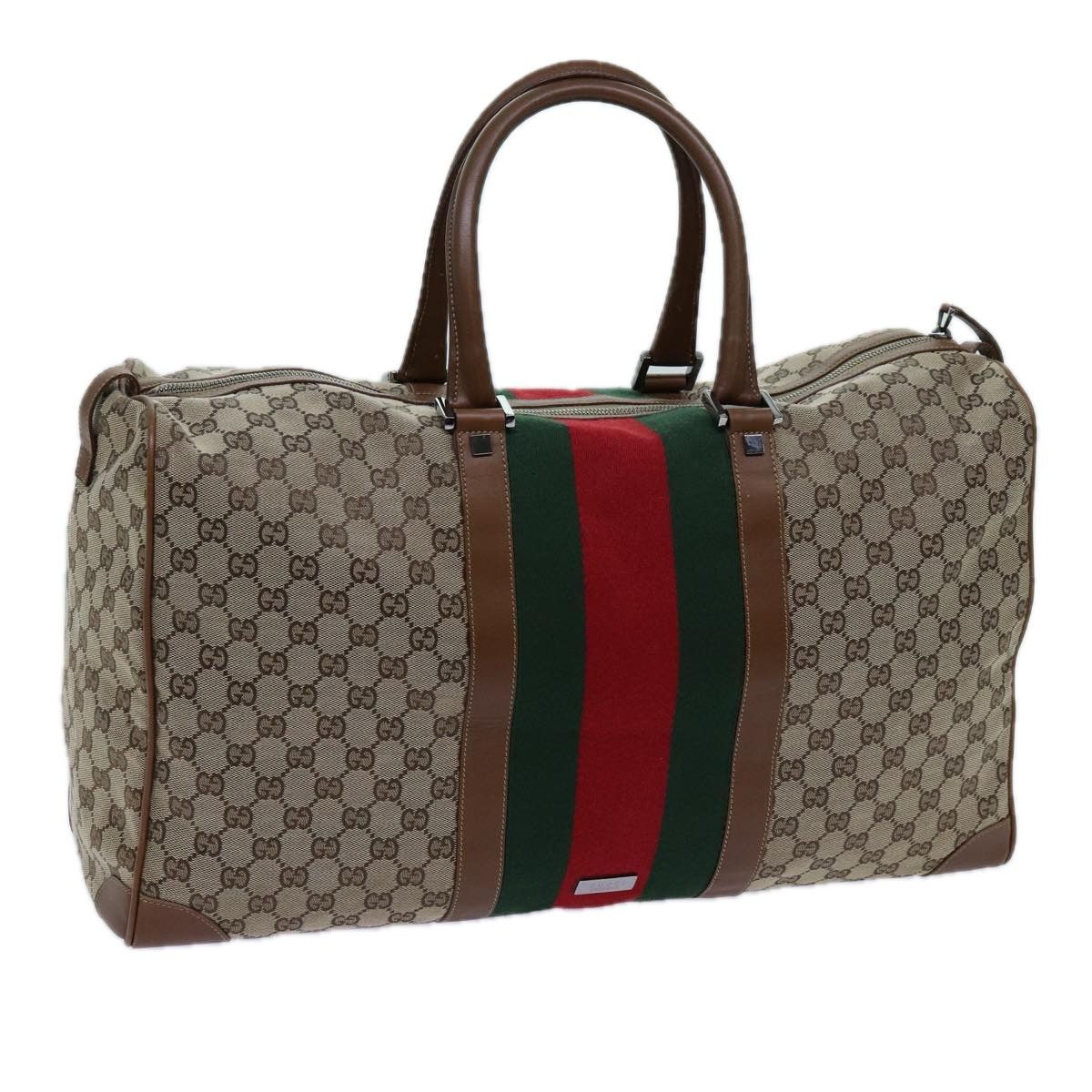 Gucci Ophidia Beige Canvas Travel Bag (Pre-Owned) Size ONE SIZE - 16 Thumbnail