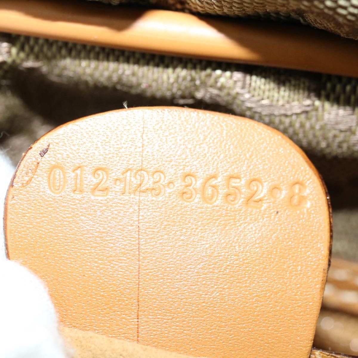 Gucci Gg Canvas Khaki Canvas Travel Bag (Pre-Owned) Size ONE SIZE - 6 Thumbnail