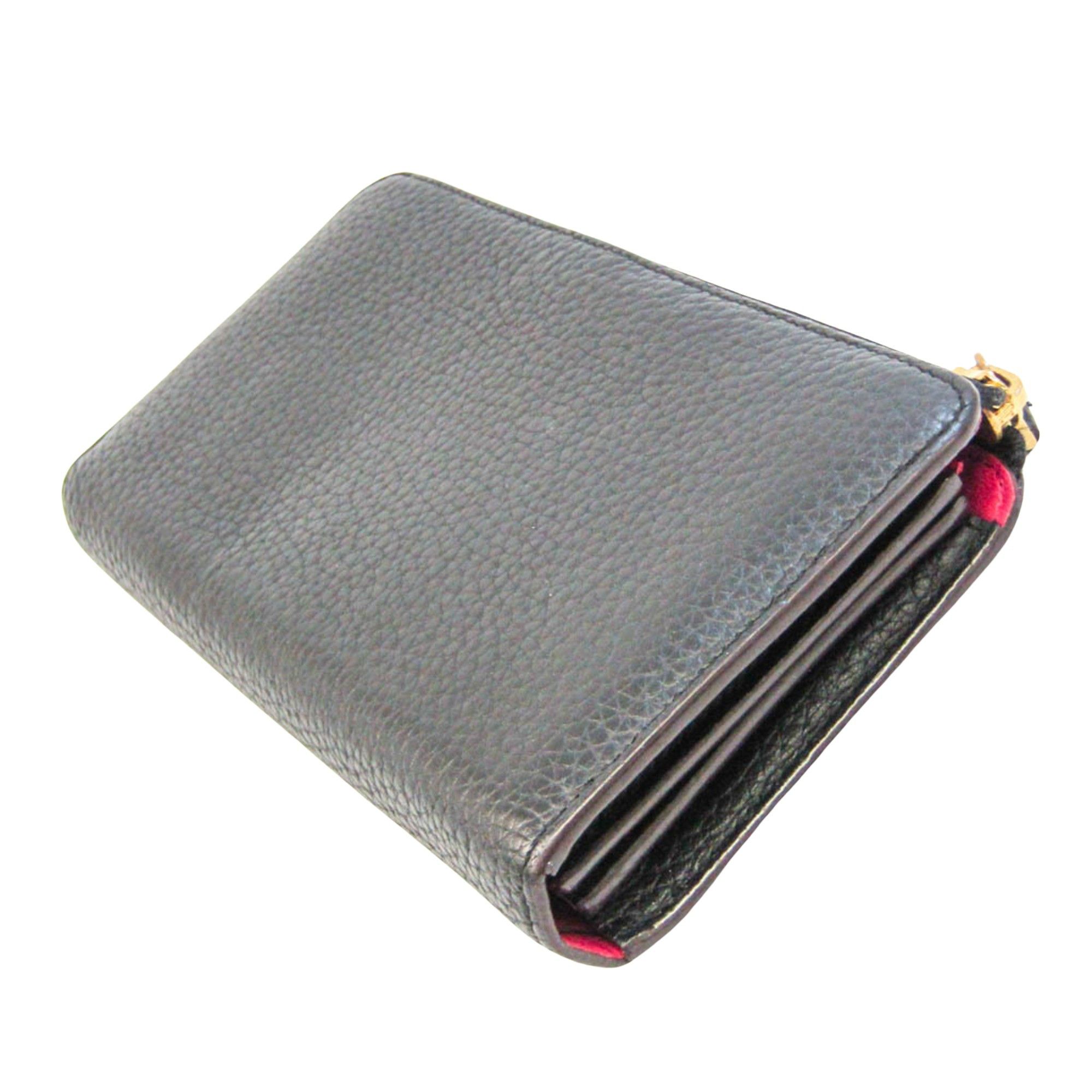 Louis Vuitton Portefeuille Comète Black Leather Wallet (Pre-Owned) Size ONE SIZE - 2 Thumbnail