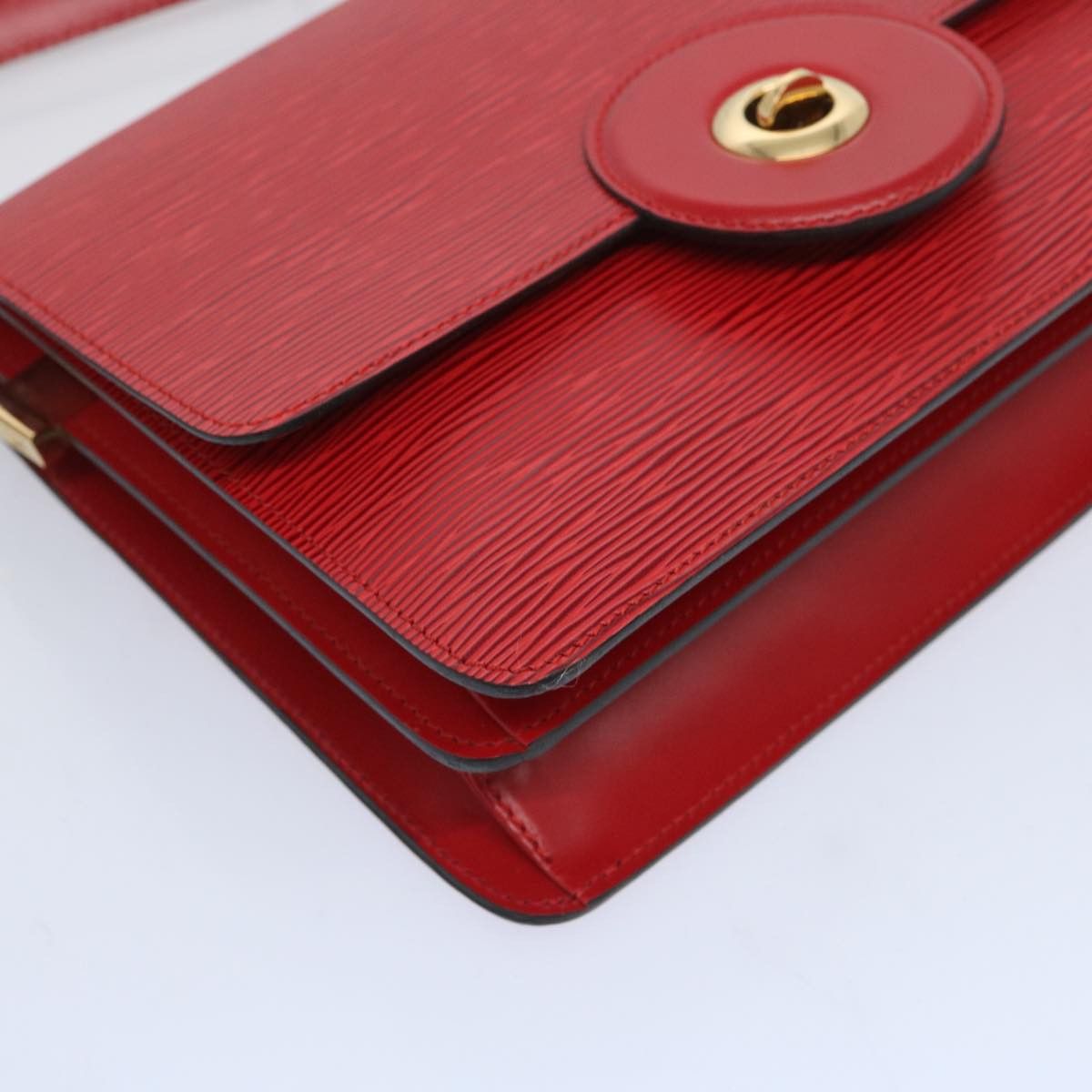 Louis Vuitton Friedland Red Leather Shoulder Bag (Pre-Owned) Size ONE SIZE - 11 Thumbnail