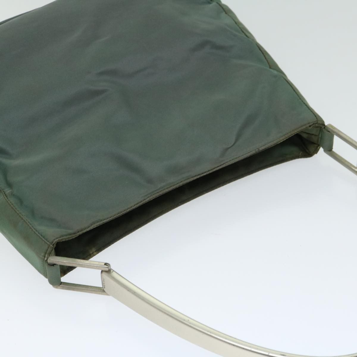 Prada Tessuto Green Synthetic Tote Bag (Pre-Owned) Size ONE SIZE - 4 Thumbnail