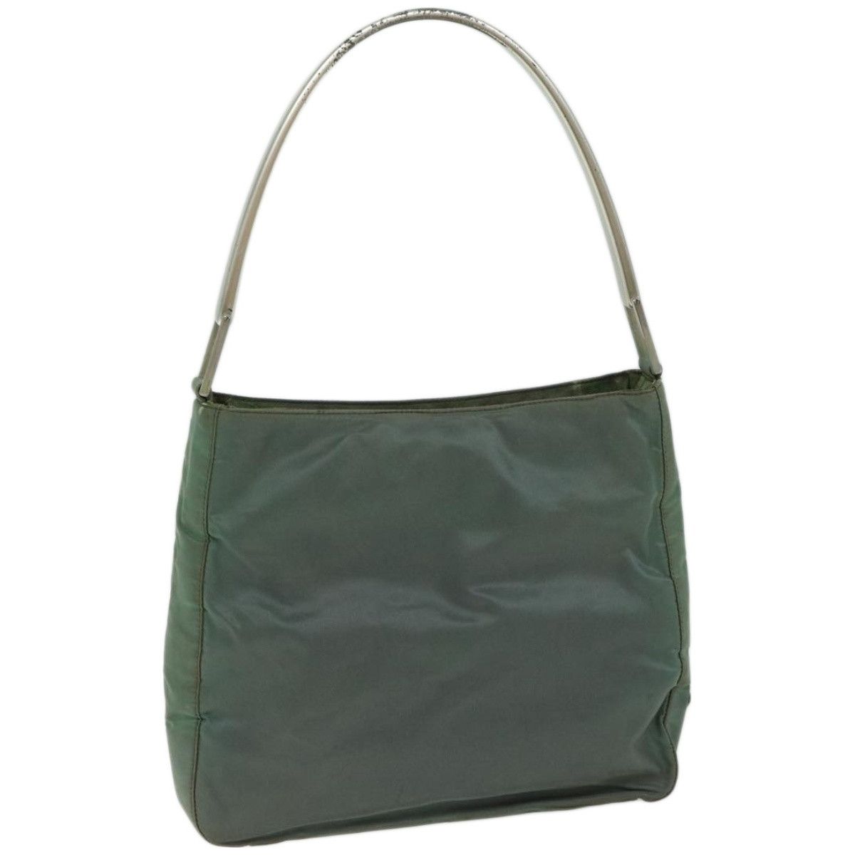 Prada Tessuto Green Synthetic Tote Bag (Pre-Owned) Size ONE SIZE - 9 Thumbnail