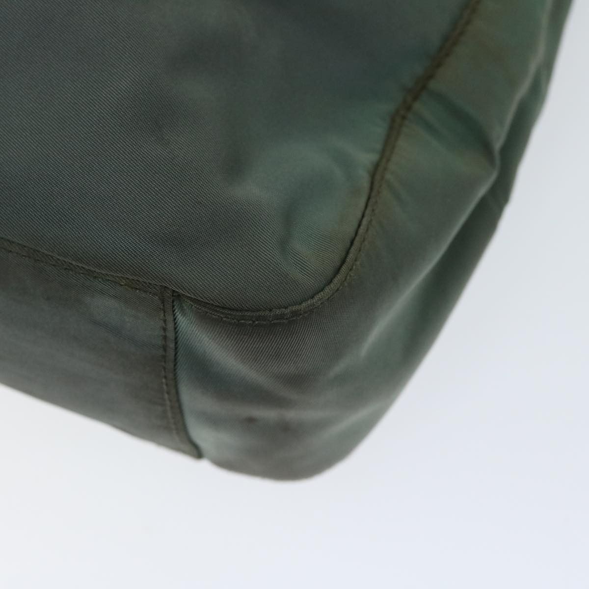 Prada Tessuto Green Synthetic Tote Bag (Pre-Owned) Size ONE SIZE - 16 Thumbnail