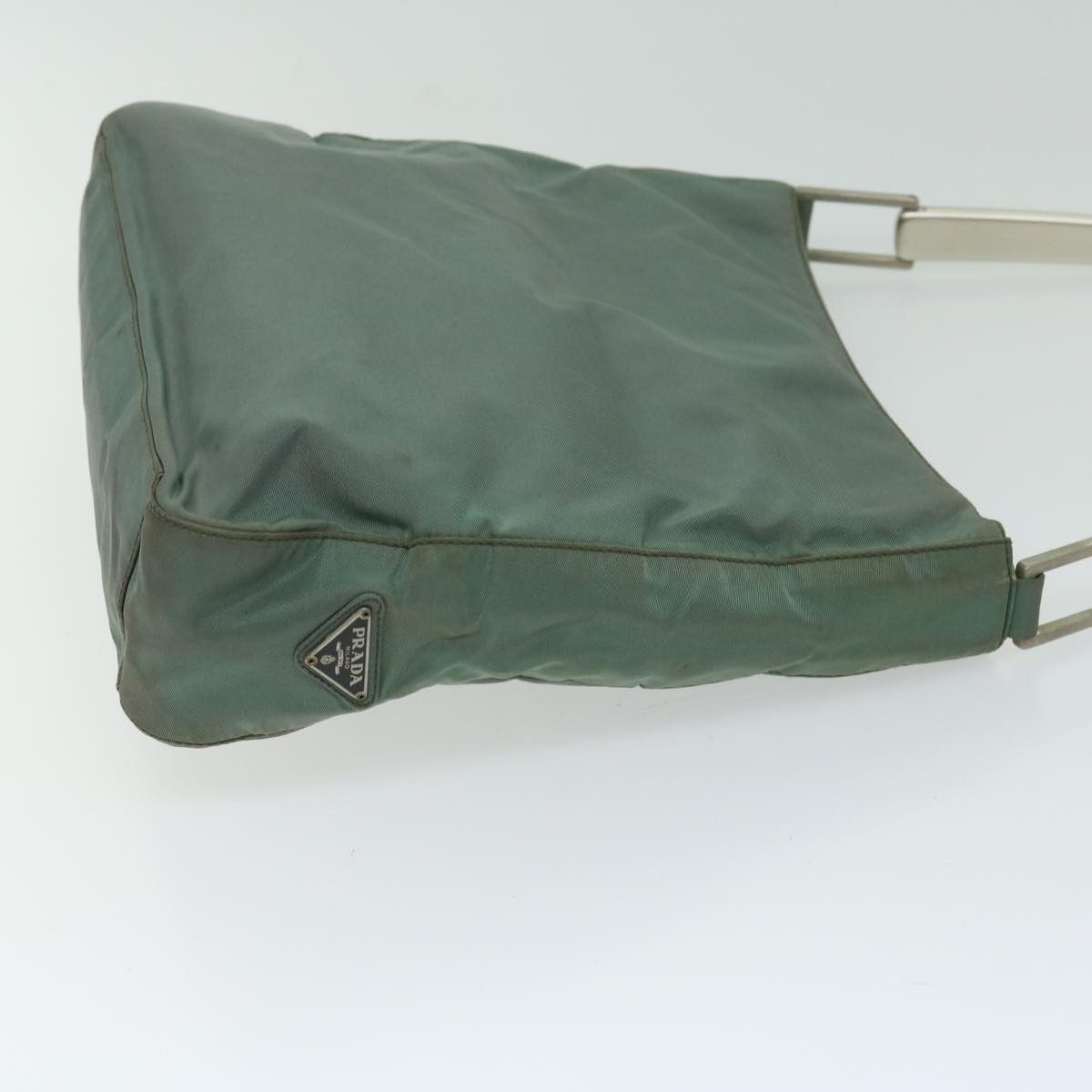 Prada Tessuto Green Synthetic Tote Bag (Pre-Owned) Size ONE SIZE - 10 Thumbnail
