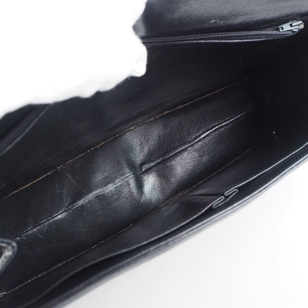 Bally Black Leather Shoulder Bag (Pre-Owned) Size ONE SIZE - 6 Thumbnail