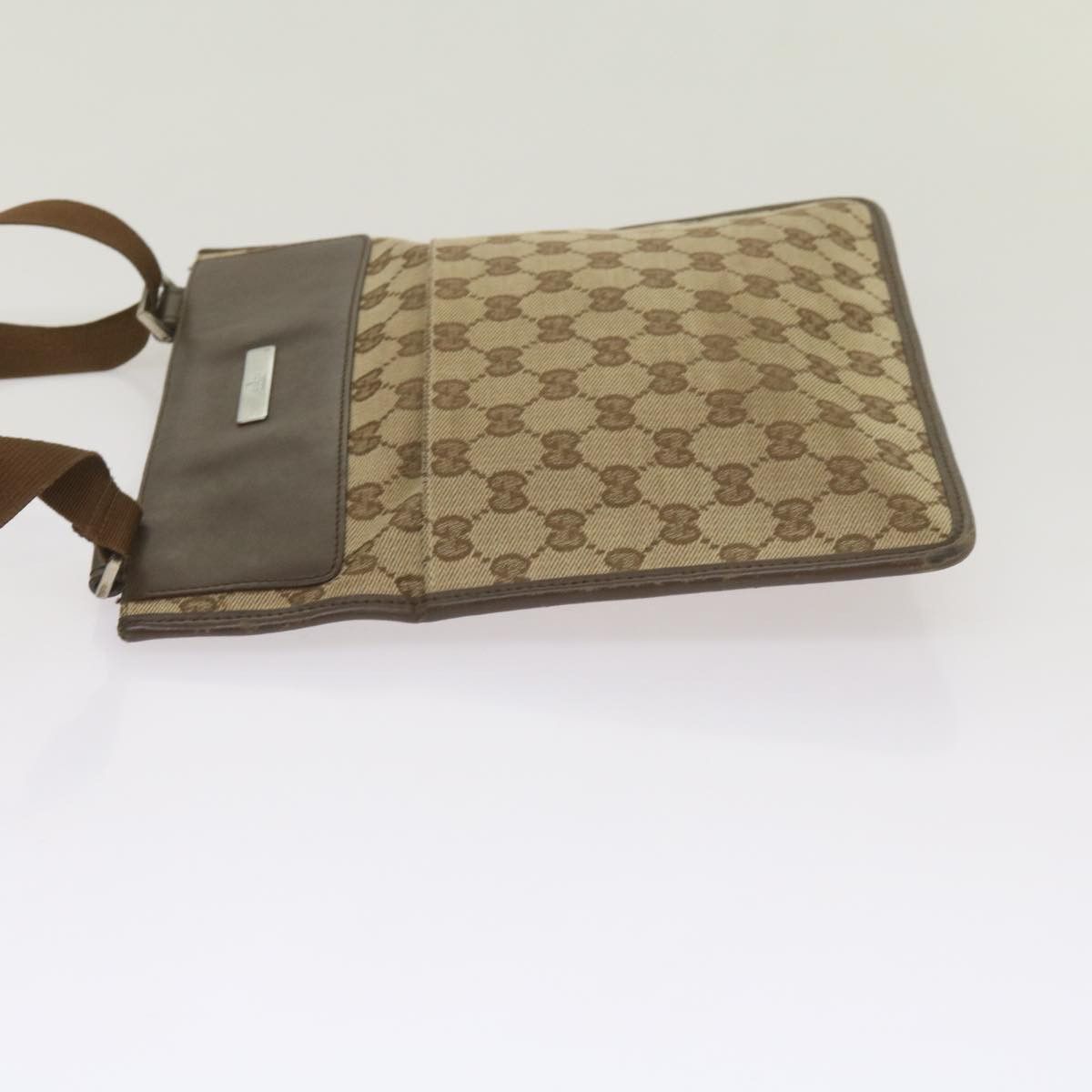 Gucci Gg Canvas Beige Canvas Shoulder Bag (Pre-Owned) Size ONE SIZE - 9 Thumbnail