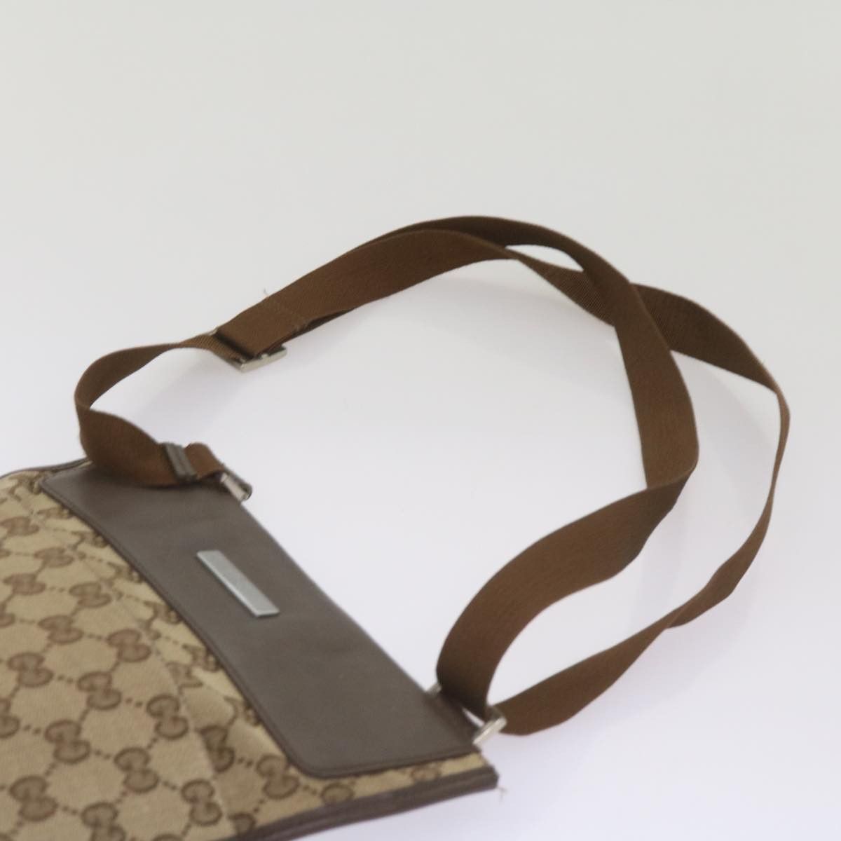Gucci Gg Canvas Beige Canvas Shoulder Bag (Pre-Owned) Size ONE SIZE - 13 Thumbnail