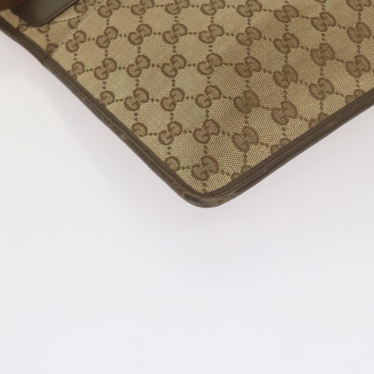 Gucci Gg Canvas Beige Canvas Shoulder Bag (Pre-Owned) Size ONE SIZE - 14 Thumbnail