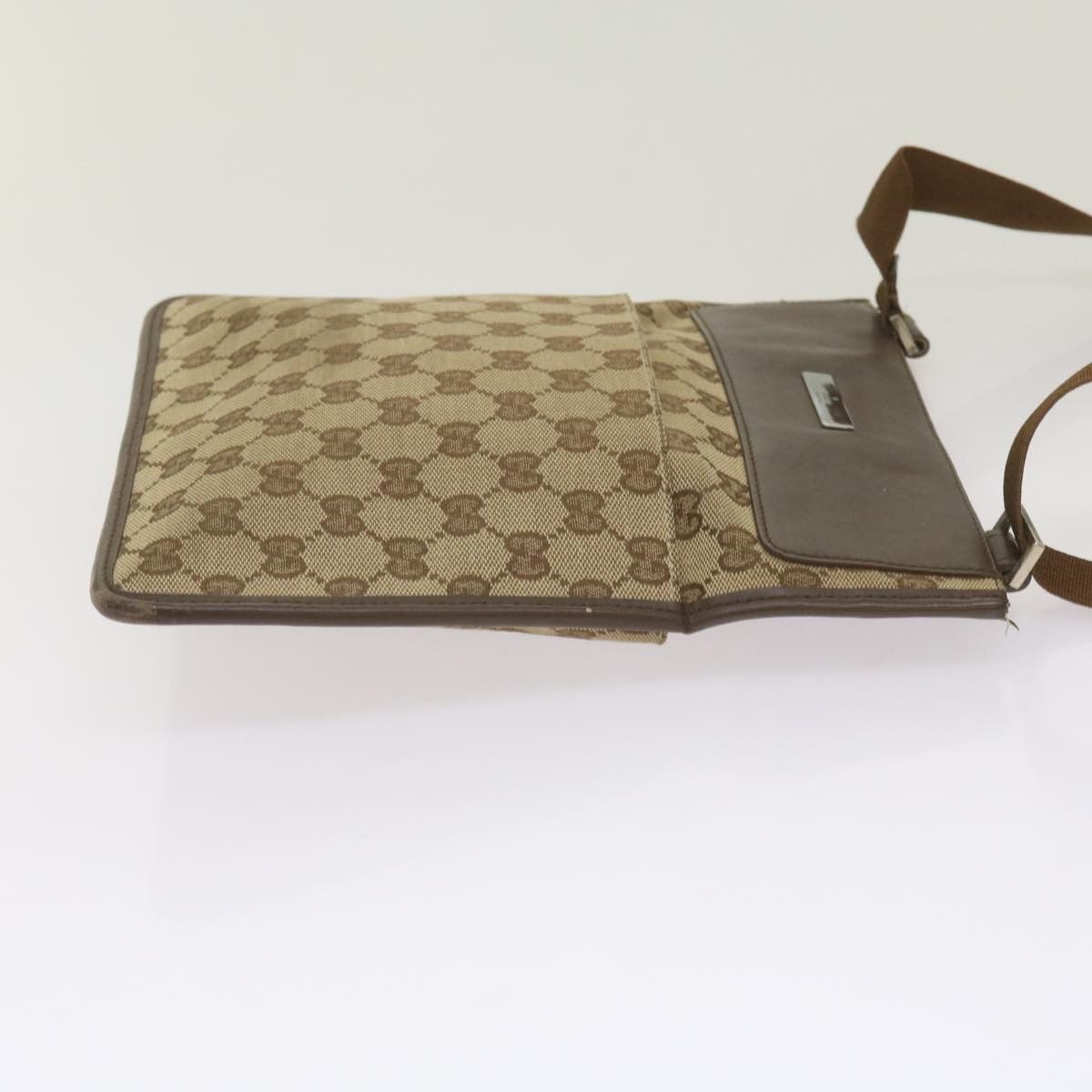 Gucci Gg Canvas Beige Canvas Shoulder Bag (Pre-Owned) Size ONE SIZE - 8 Thumbnail