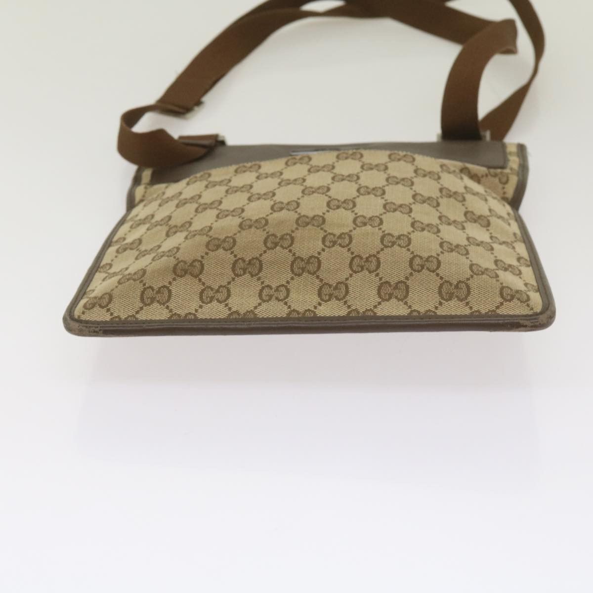 Gucci Gg Canvas Beige Canvas Shoulder Bag (Pre-Owned) Size ONE SIZE - 3 Thumbnail