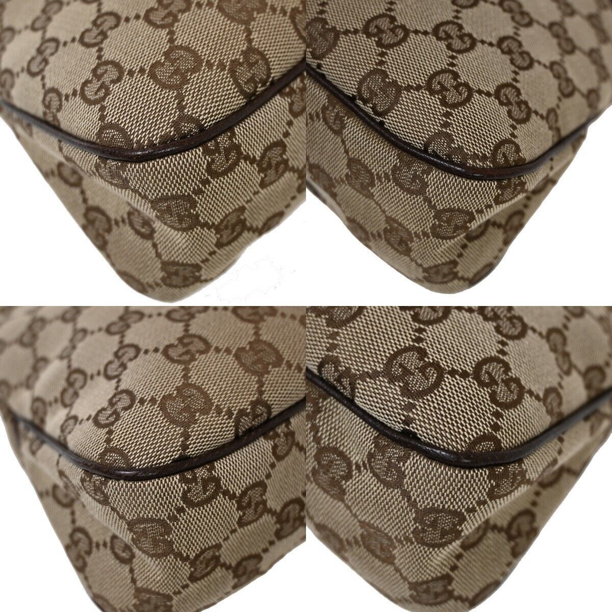 Gucci Brown Canvas Shoulder Bag (Pre-Owned) Size ONE SIZE - 6 Thumbnail