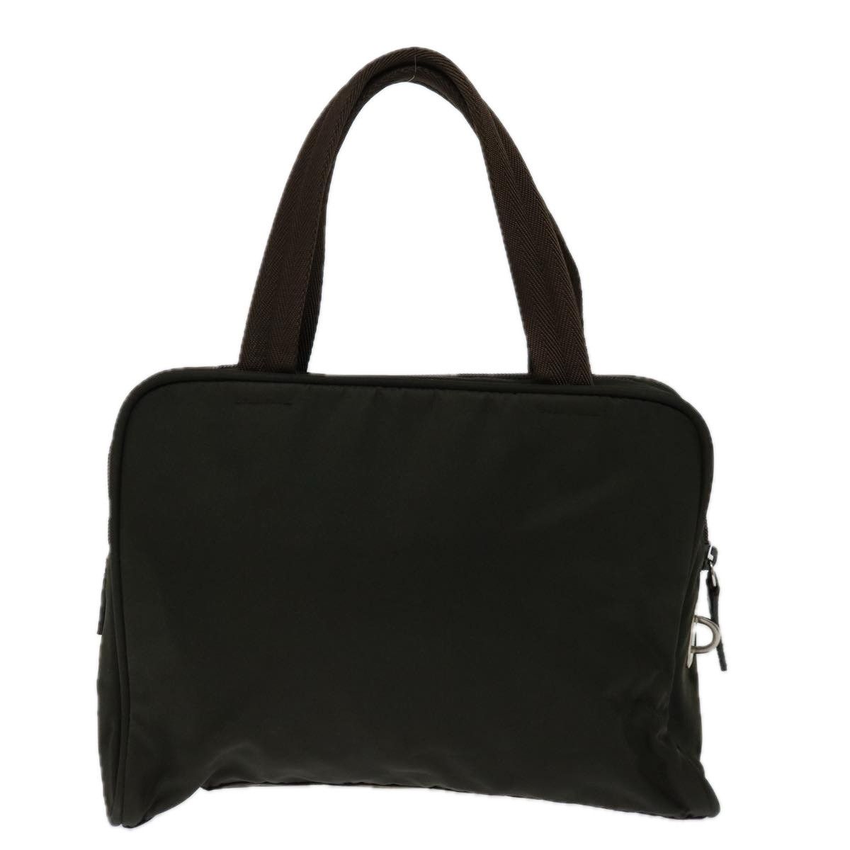 Prada Tessuto Brown Synthetic Handbag (Pre-Owned) Size ONE SIZE - 2 Thumbnail