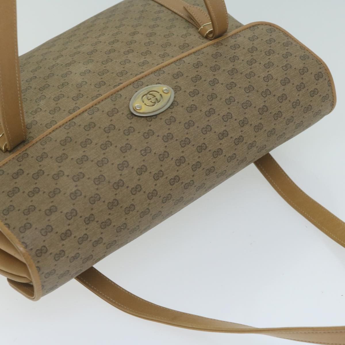 Gucci Gg Canvas Beige Canvas Shopper Bag (Pre-Owned) Size ONE SIZE - 4 Thumbnail