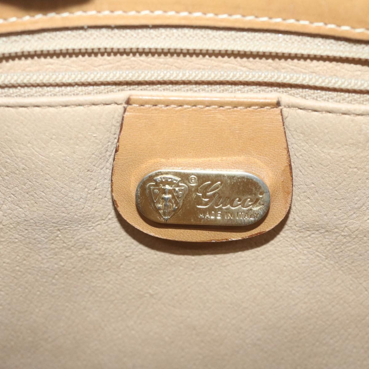 Gucci Gg Canvas Beige Canvas Shopper Bag (Pre-Owned) Size ONE SIZE - 8 Thumbnail