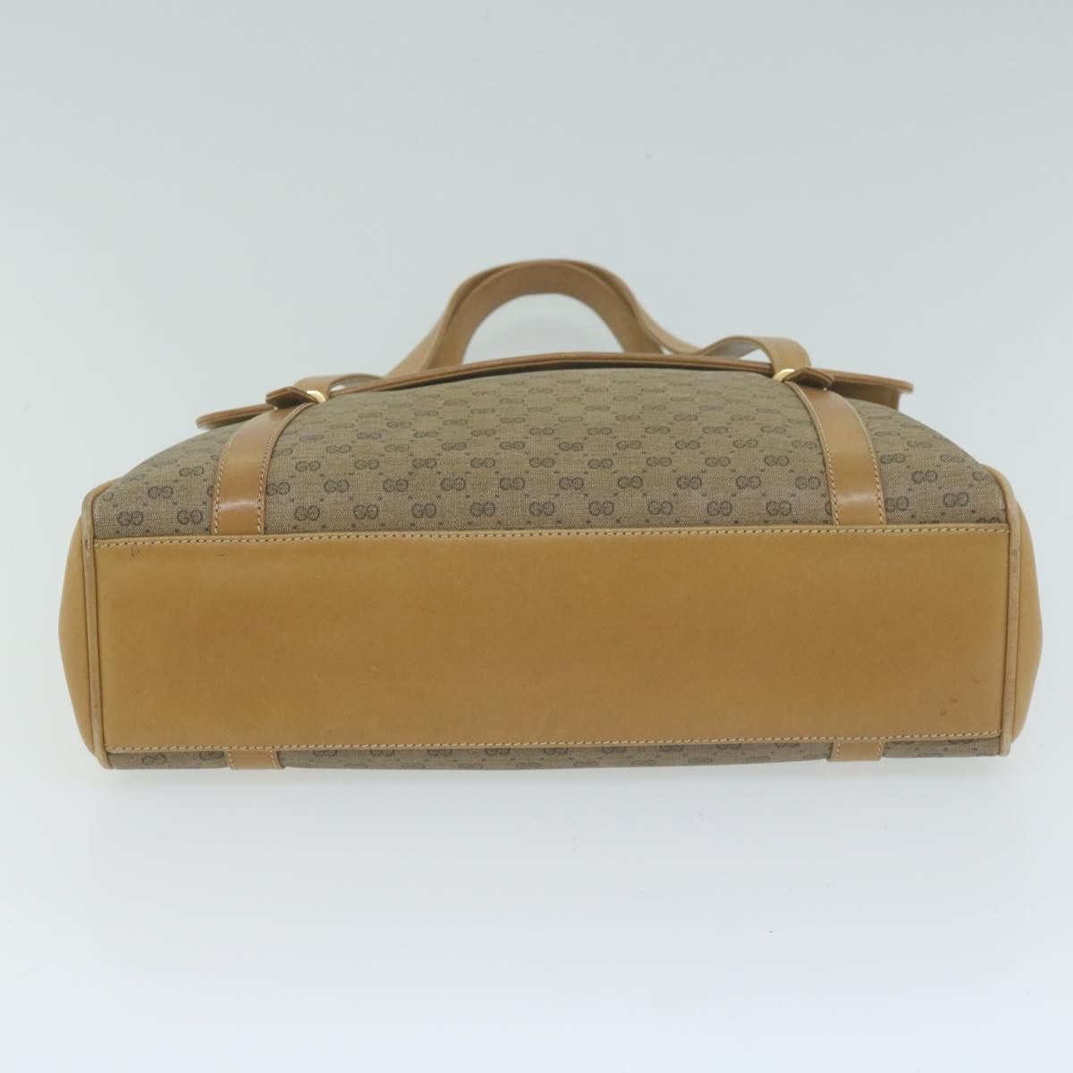 Gucci Gg Canvas Beige Canvas Shopper Bag (Pre-Owned) Size ONE SIZE - 3 Thumbnail