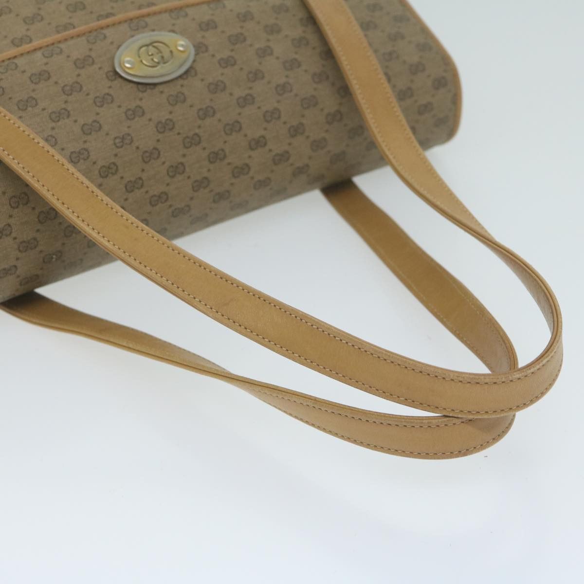 Gucci Gg Canvas Beige Canvas Shopper Bag (Pre-Owned) Size ONE SIZE - 11 Thumbnail