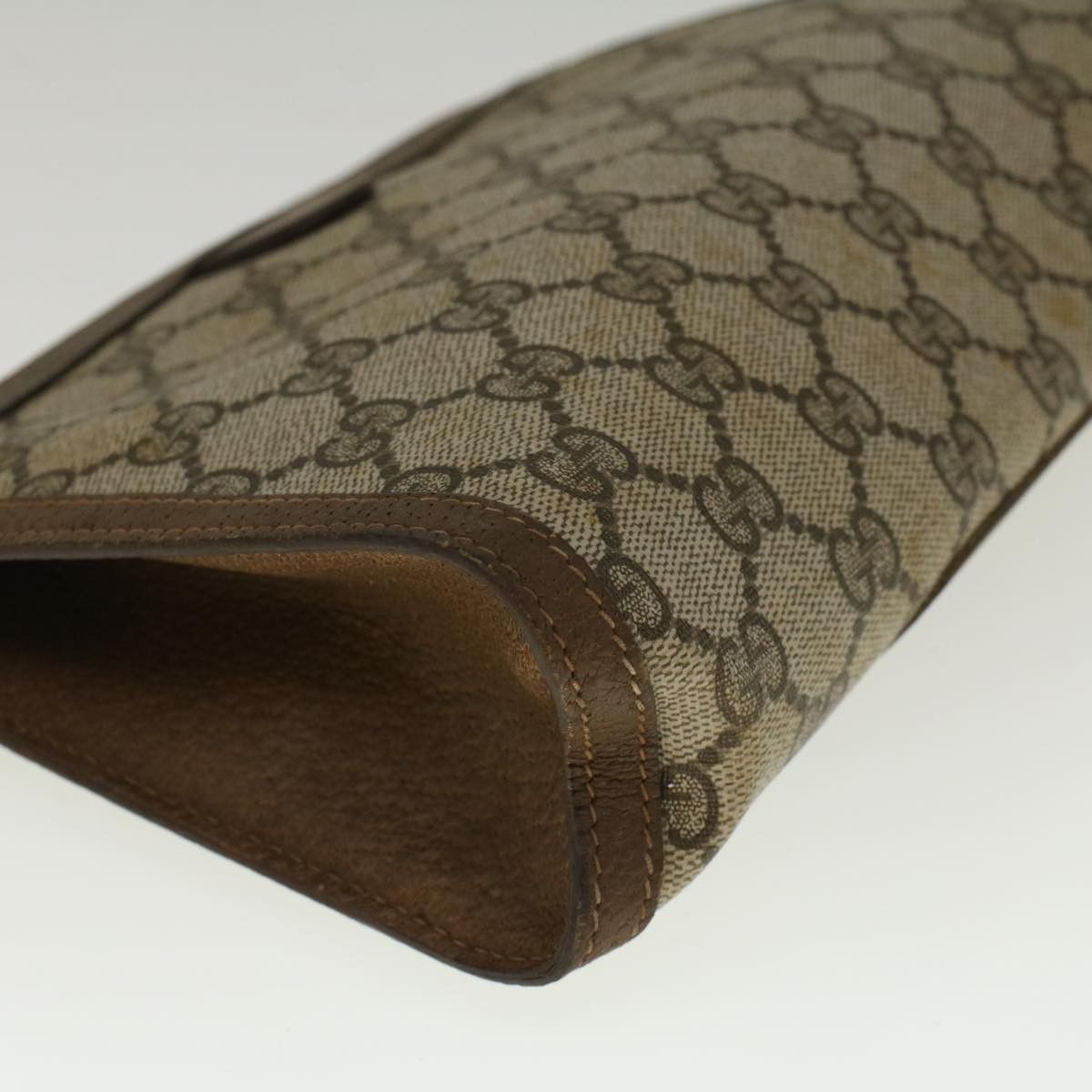 Gucci Gg Canvas Beige Canvas Clutch Bag (Pre-Owned) Size ONE SIZE - 14 Thumbnail