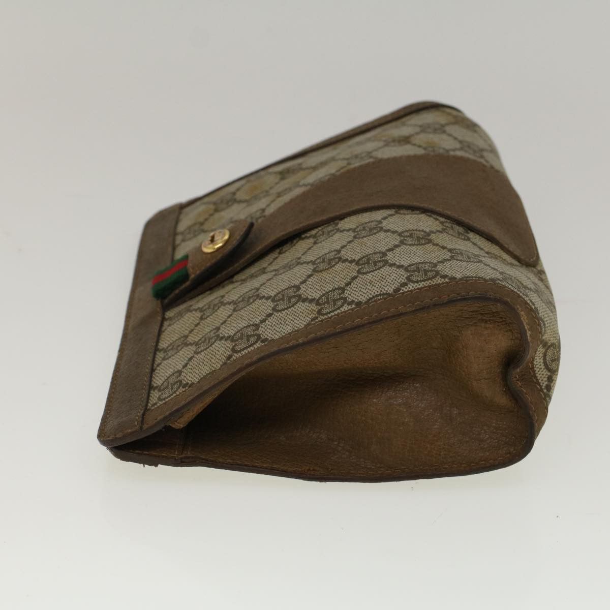 Gucci Gg Canvas Beige Canvas Clutch Bag (Pre-Owned) Size ONE SIZE - 10 Thumbnail