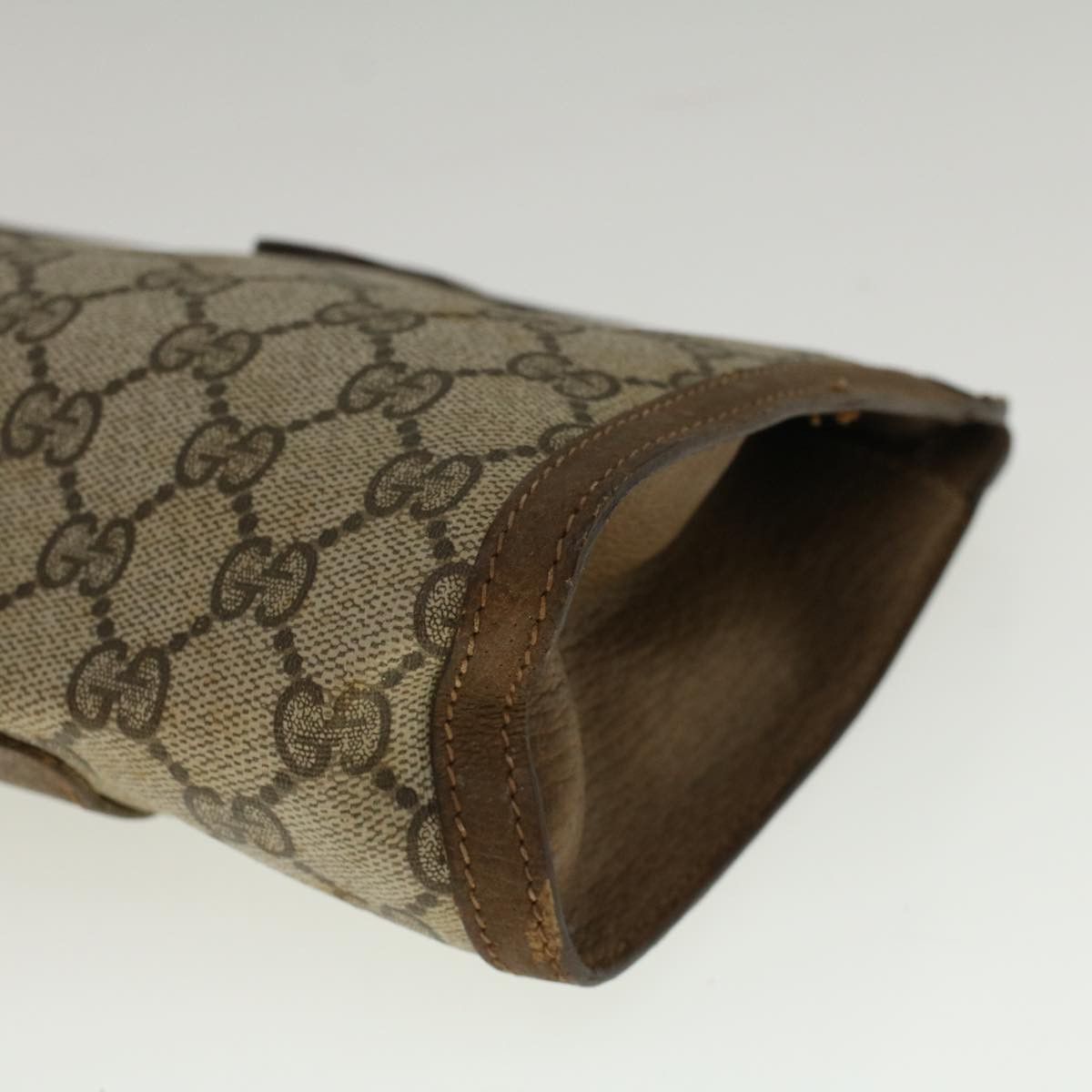 Gucci Gg Canvas Beige Canvas Clutch Bag (Pre-Owned) Size ONE SIZE - 13 Thumbnail