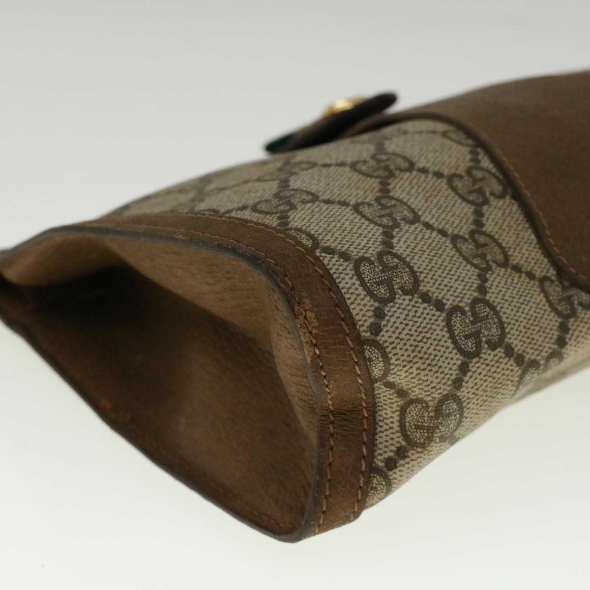 Gucci Gg Canvas Beige Canvas Clutch Bag (Pre-Owned) Size ONE SIZE - 12 Thumbnail