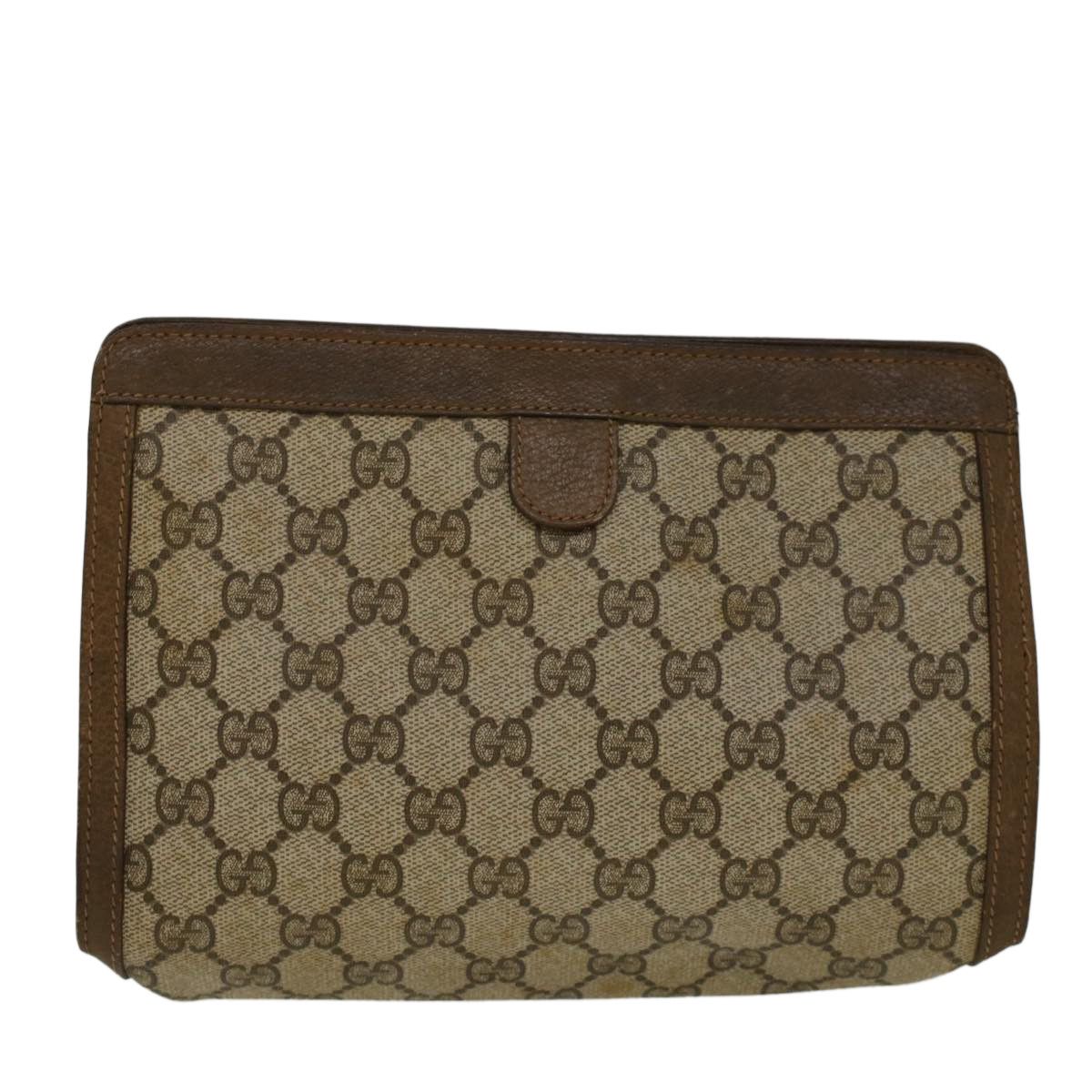 Gucci Gg Canvas Beige Canvas Clutch Bag (Pre-Owned) Size ONE SIZE - 2 Thumbnail
