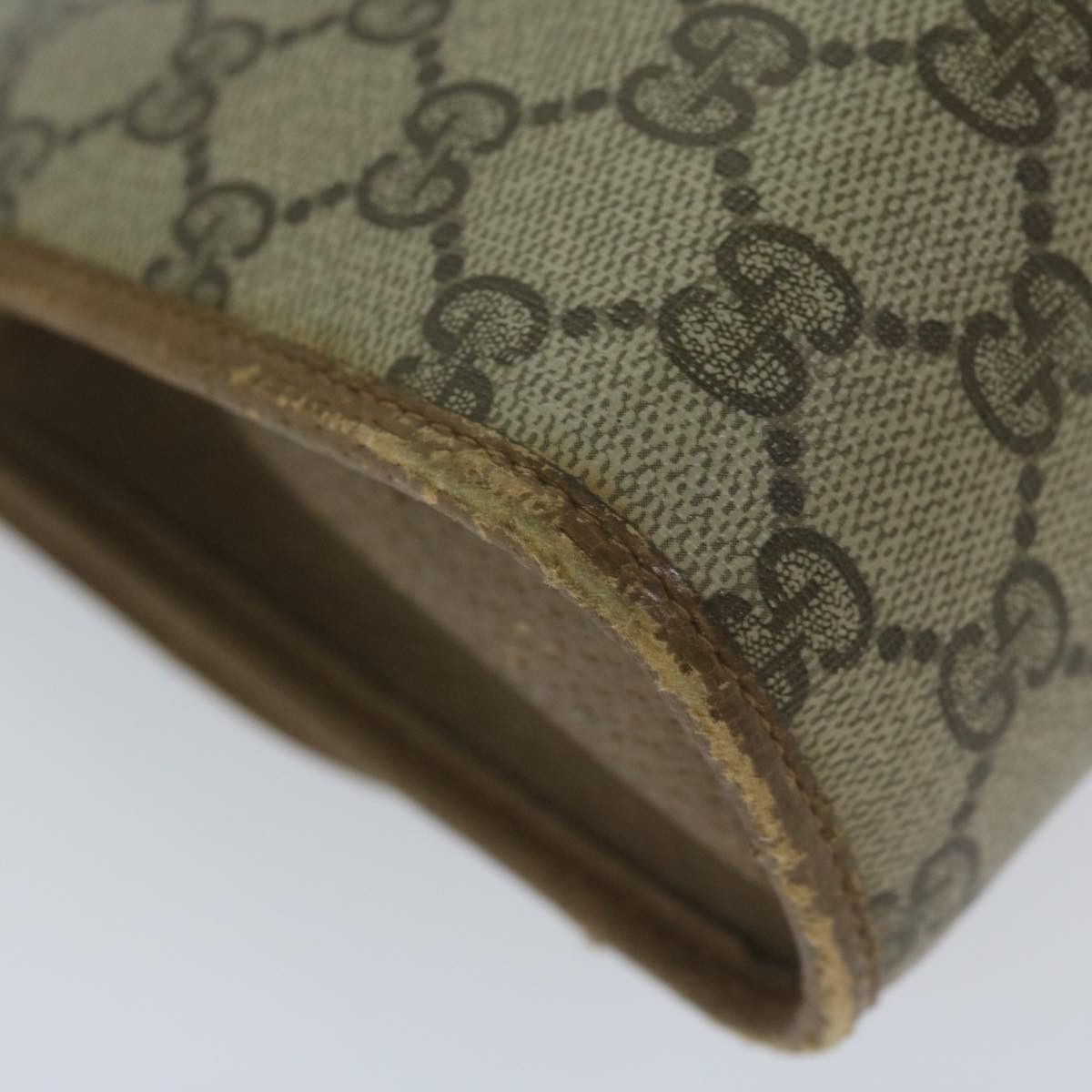 Gucci Sherry Beige Canvas Clutch Bag (Pre-Owned) Size ONE SIZE - 13 Thumbnail