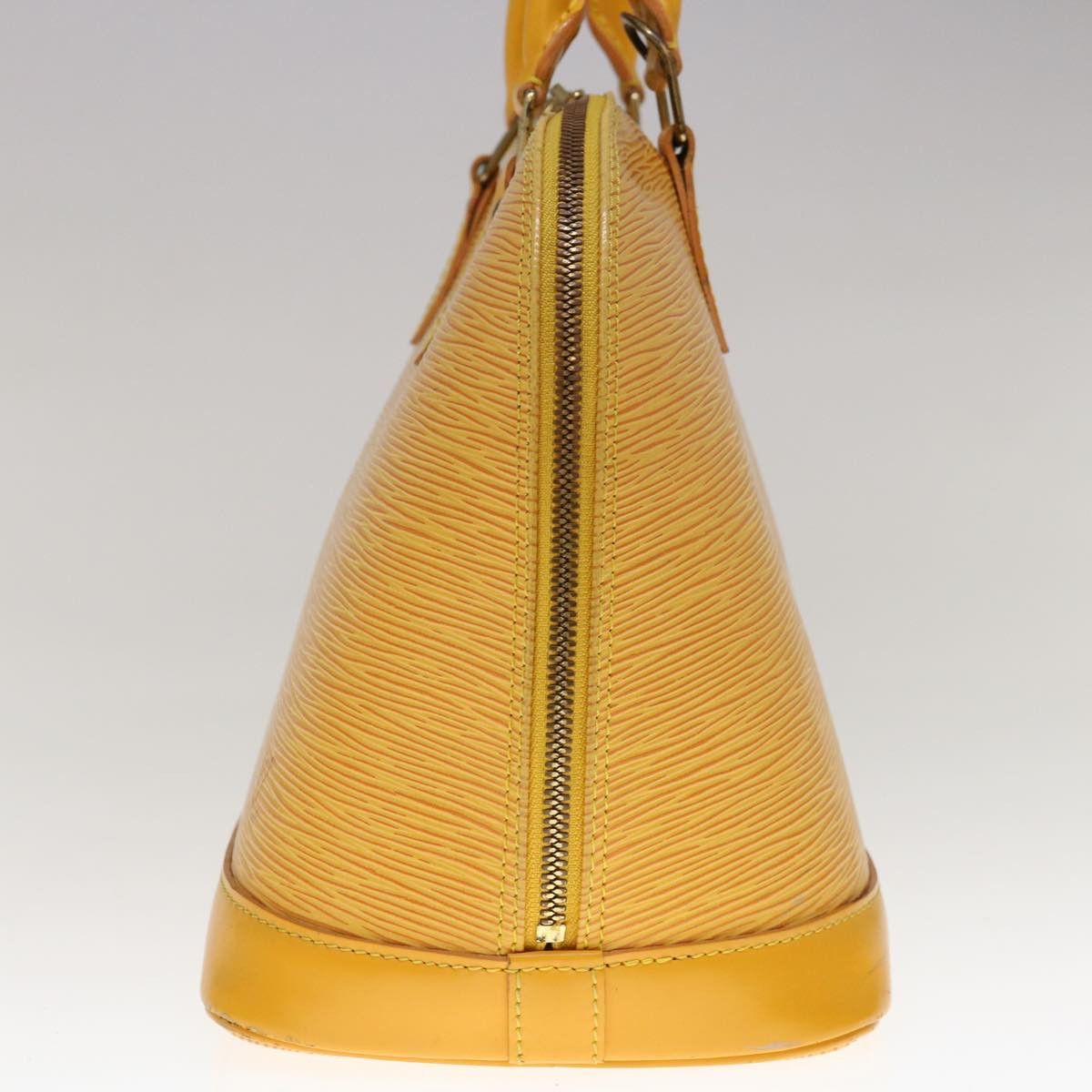 Louis Vuitton Alma Yellow Leather Handbag (Pre-Owned) Size ONE SIZE - 13 Thumbnail