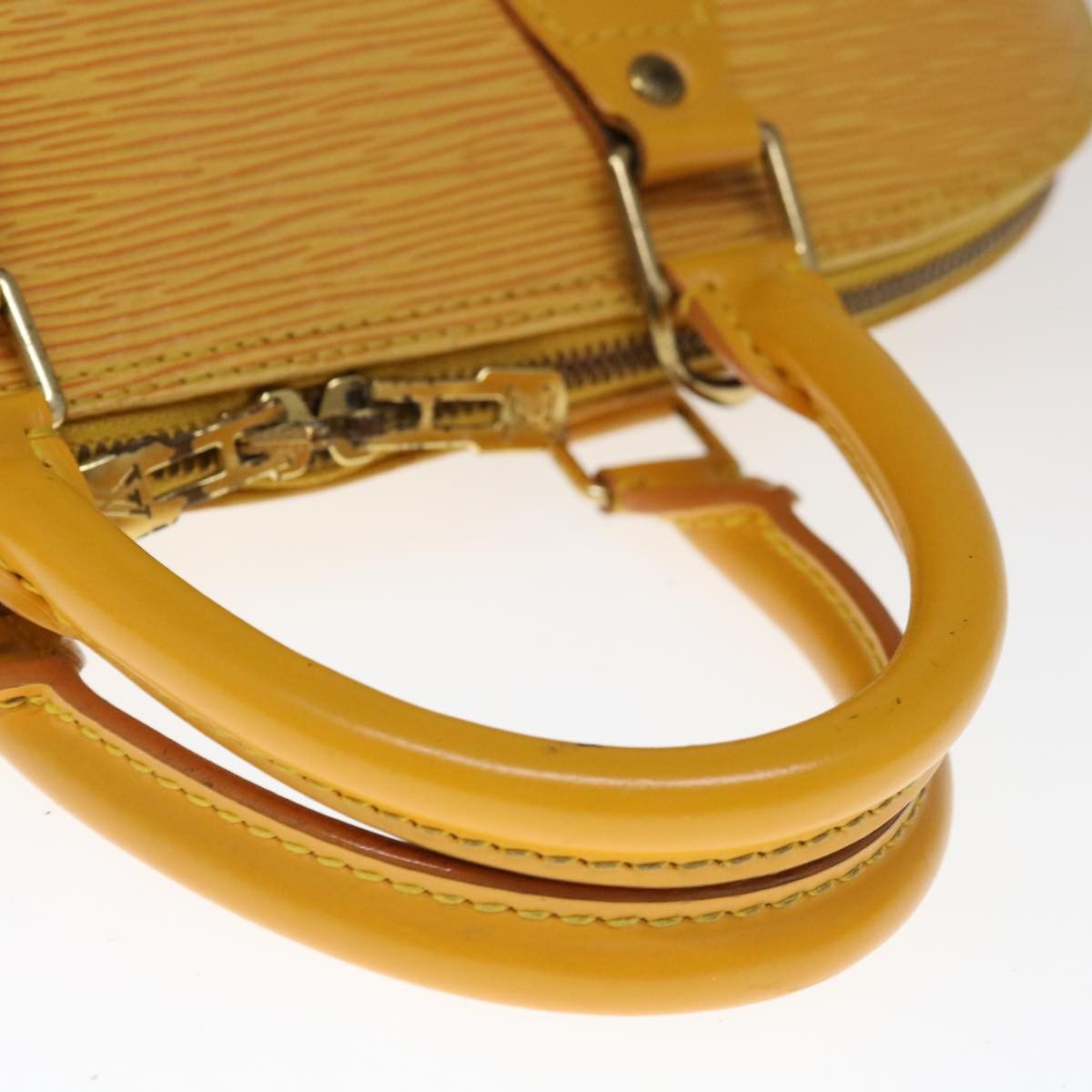 Louis Vuitton Alma Yellow Leather Handbag (Pre-Owned) Size ONE SIZE - 10 Thumbnail