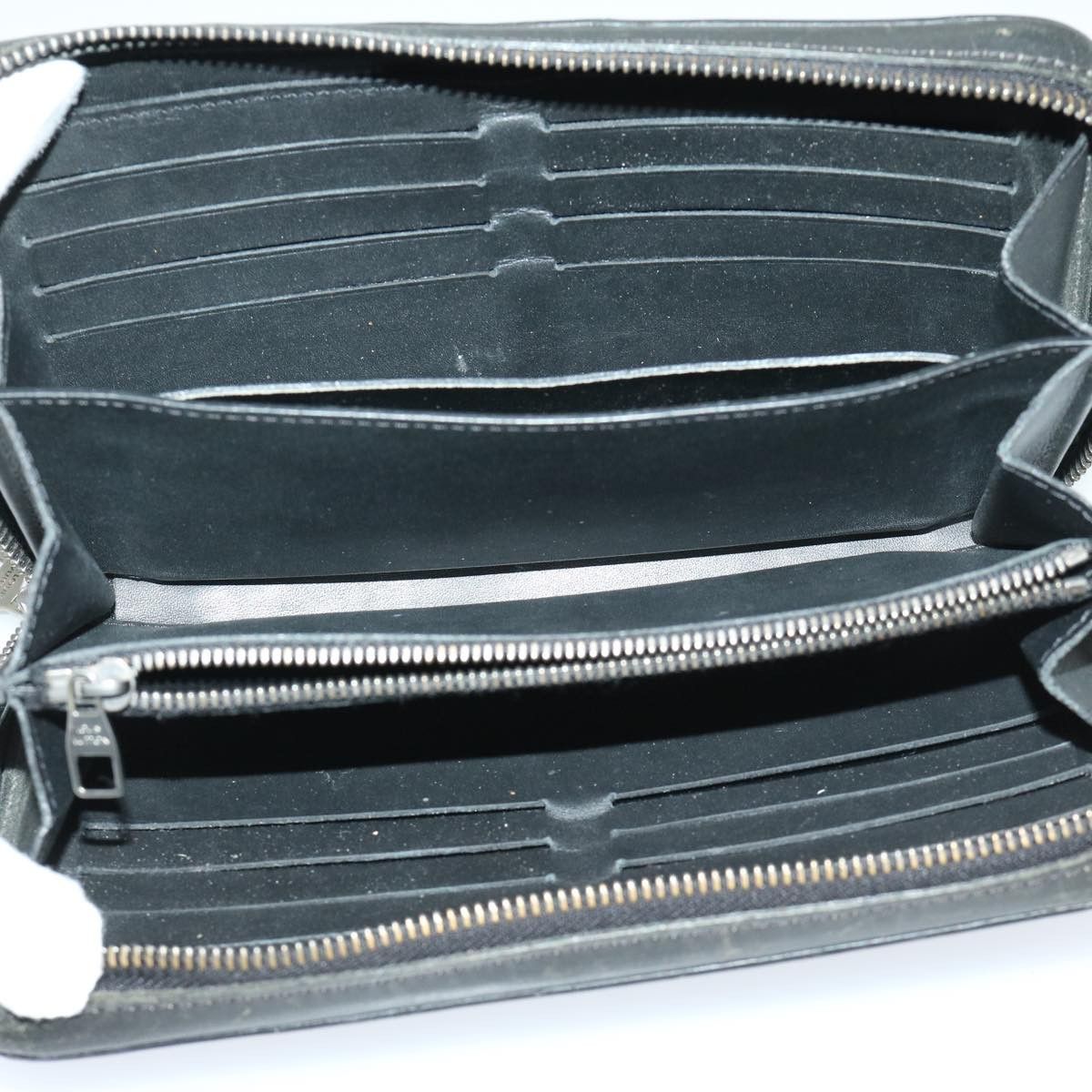 Louis Vuitton Zippy Xl Black Leather Wallet (Pre-Owned) Size ONE SIZE - 5 Thumbnail