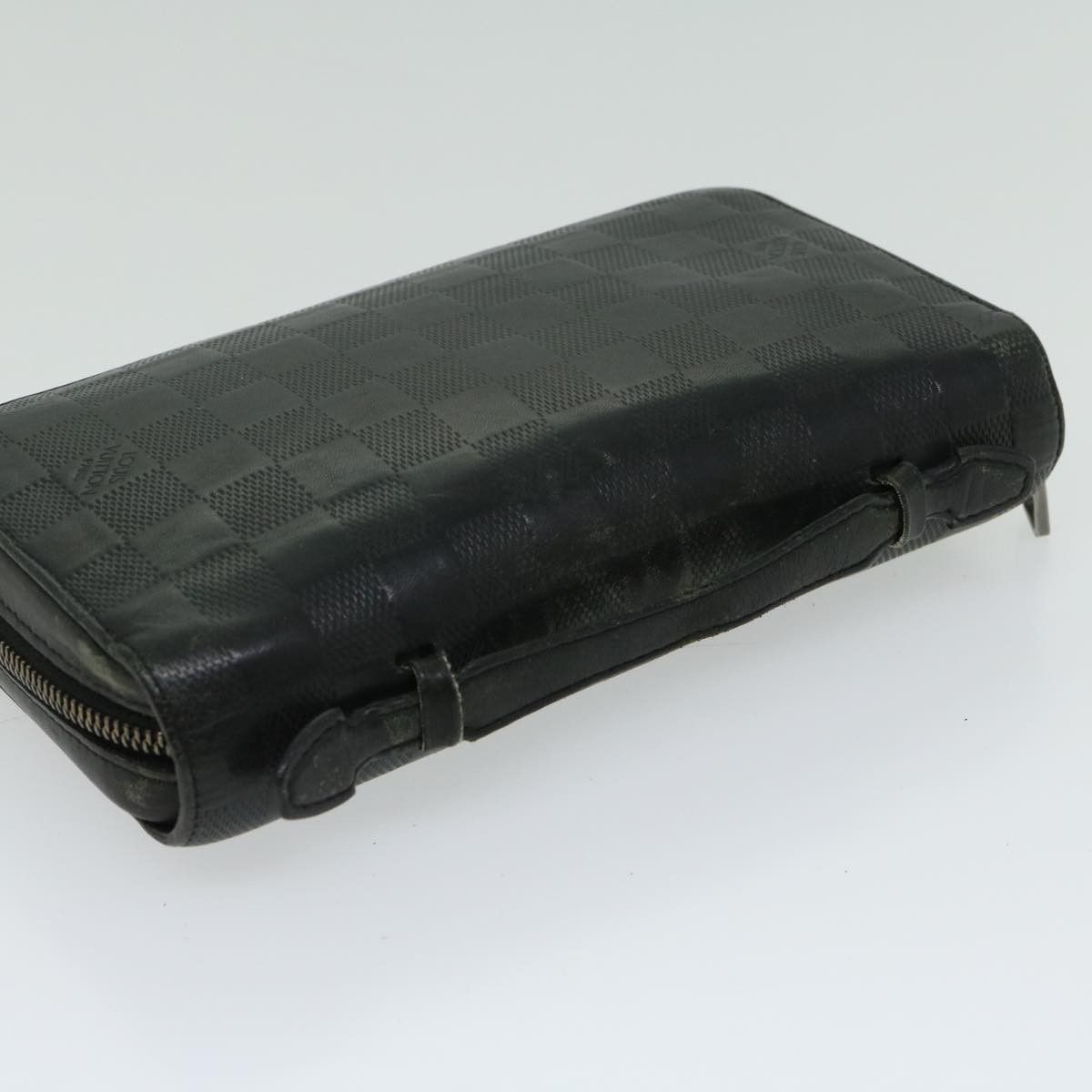 Louis Vuitton Zippy Xl Black Leather Wallet (Pre-Owned) Size ONE SIZE - 3 Thumbnail