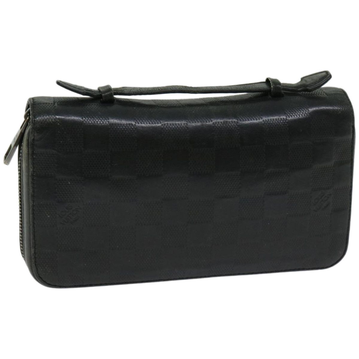 Louis Vuitton Zippy Xl Black Leather Wallet (Pre-Owned) Size ONE SIZE - 11 Thumbnail