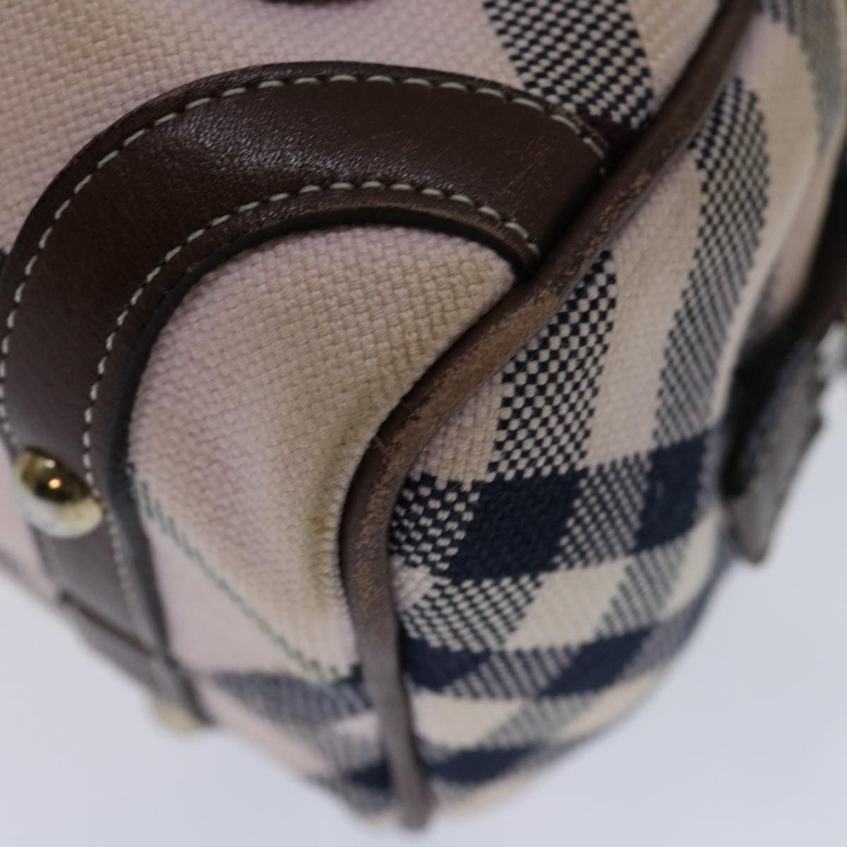 Burberry Blue Label Beige Canvas Handbag (Pre-Owned) Size ONE SIZE - 17 Thumbnail