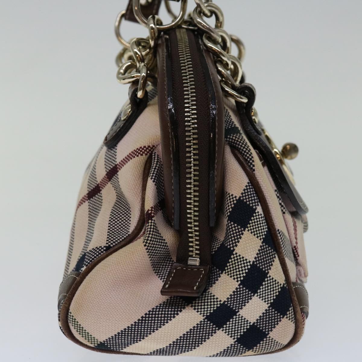 Burberry Blue Label Beige Canvas Handbag (Pre-Owned) Size ONE SIZE - 10 Thumbnail