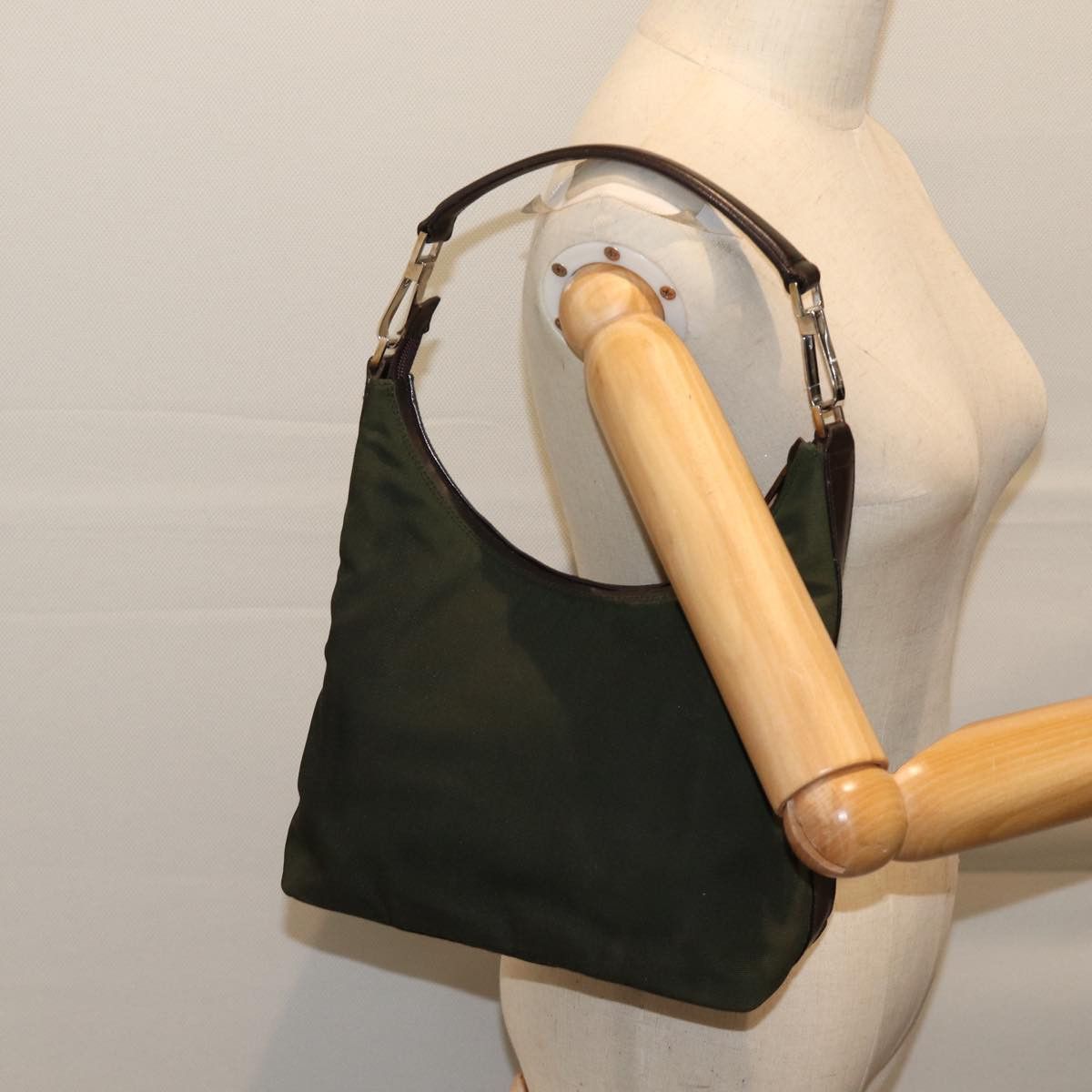 Gucci Green Synthetic Shoulder Bag (Pre-Owned) Size ONE SIZE - 8 Thumbnail