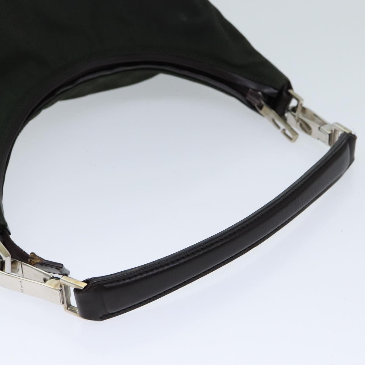 Gucci Green Synthetic Shoulder Bag (Pre-Owned) Size ONE SIZE - 4 Thumbnail