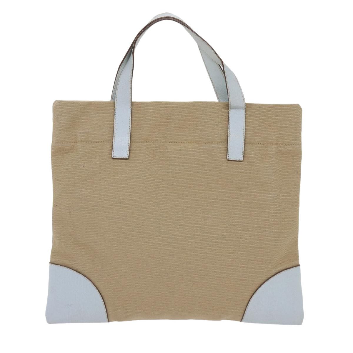Prada Canapa Beige Canvas Handbag (Pre-Owned) Size ONE SIZE - 2 Thumbnail