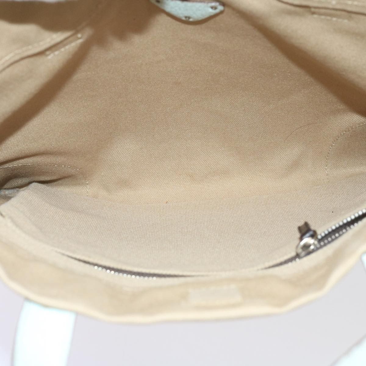 Prada Canapa Beige Canvas Handbag (Pre-Owned) Size ONE SIZE - 5 Thumbnail