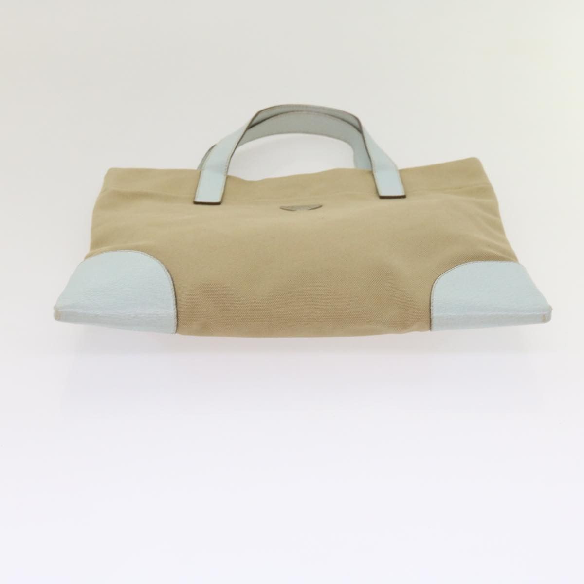 Prada Canapa Beige Canvas Handbag (Pre-Owned) Size ONE SIZE - 3 Thumbnail