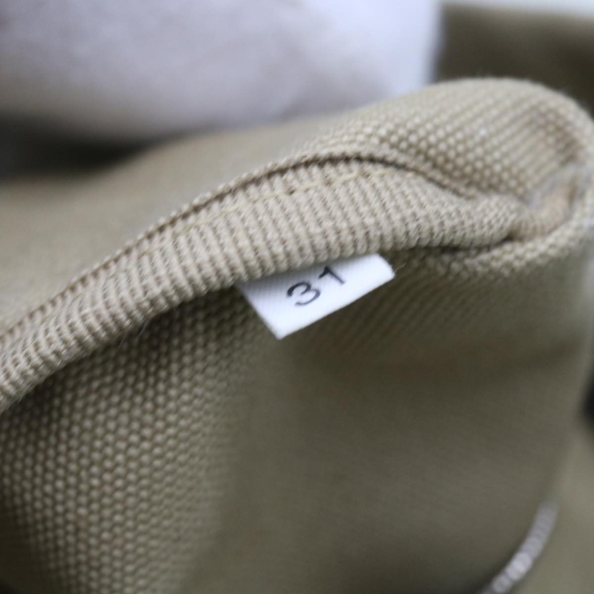 Prada Canapa Beige Canvas Handbag (Pre-Owned) Size ONE SIZE - 6 Thumbnail
