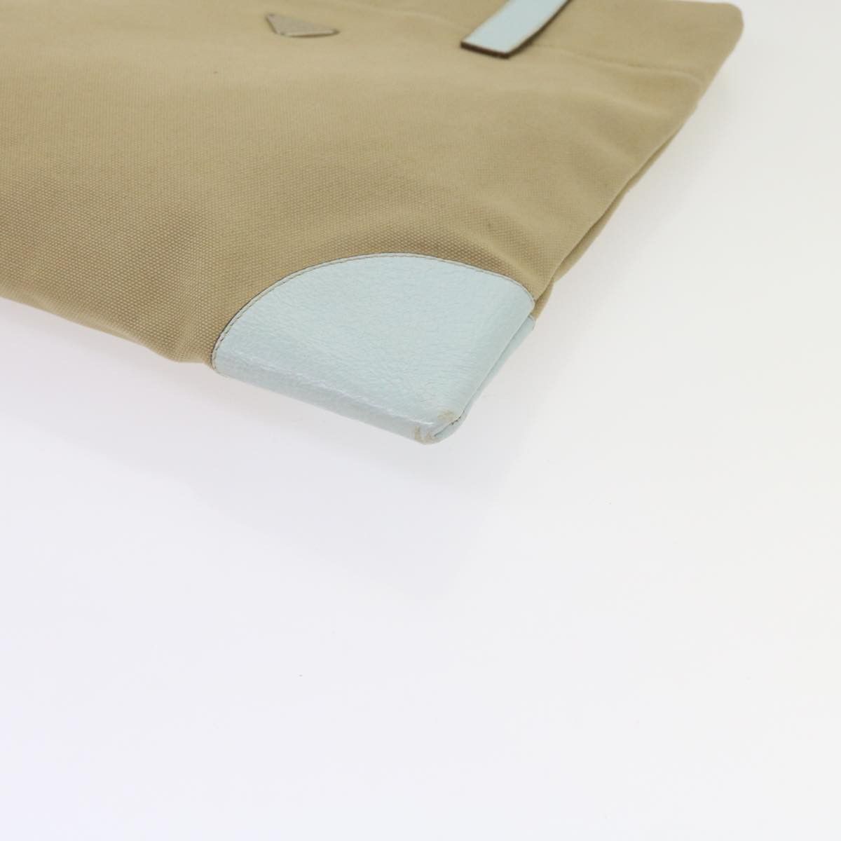 Prada Canapa Beige Canvas Handbag (Pre-Owned) Size ONE SIZE - 15 Thumbnail