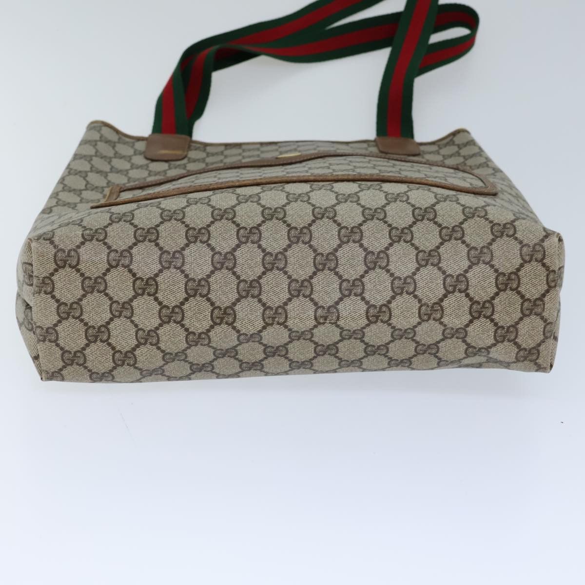 Gucci Gg Canvas Beige Canvas Tote Bag (Pre-Owned) Size ONE SIZE - 3 Thumbnail
