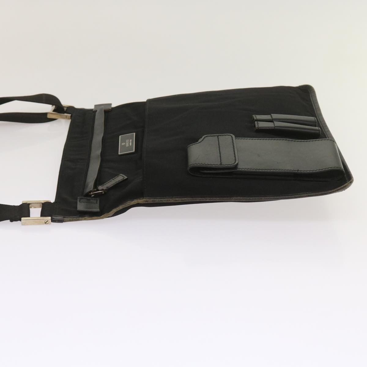 Gucci Black Synthetic Shoulder Bag (Pre-Owned) Size ONE SIZE - 11 Thumbnail