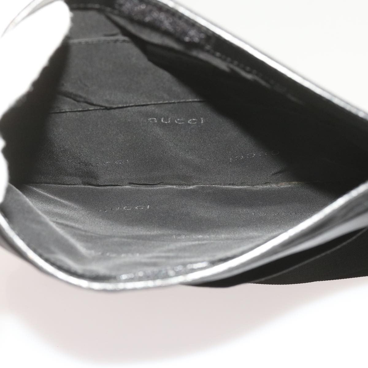 Gucci Black Synthetic Shoulder Bag (Pre-Owned) Size ONE SIZE - 6 Thumbnail