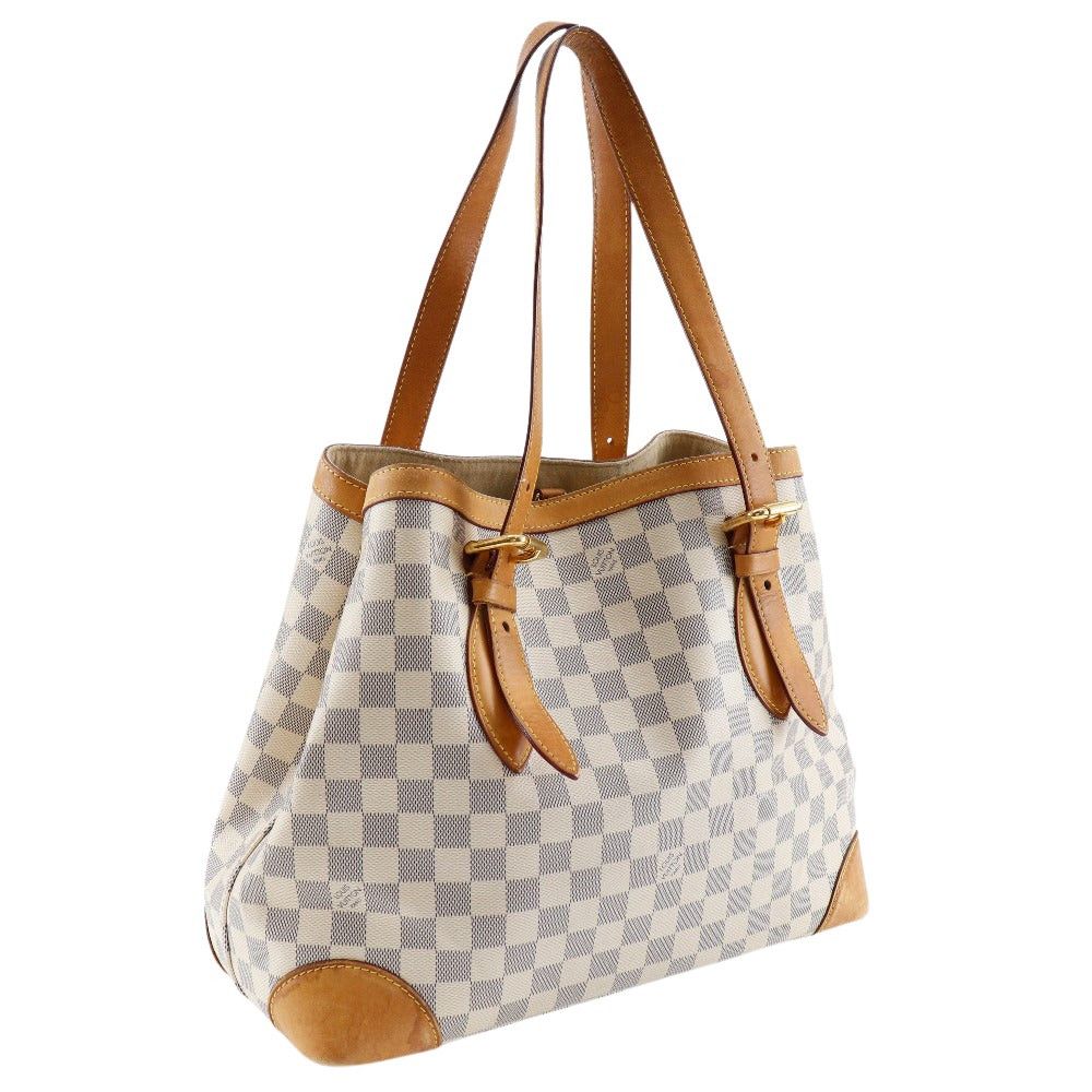 Louis Vuitton Hampstead White Canvas Tote Bag (Pre-Owned) Size ONE SIZE - 2 Thumbnail