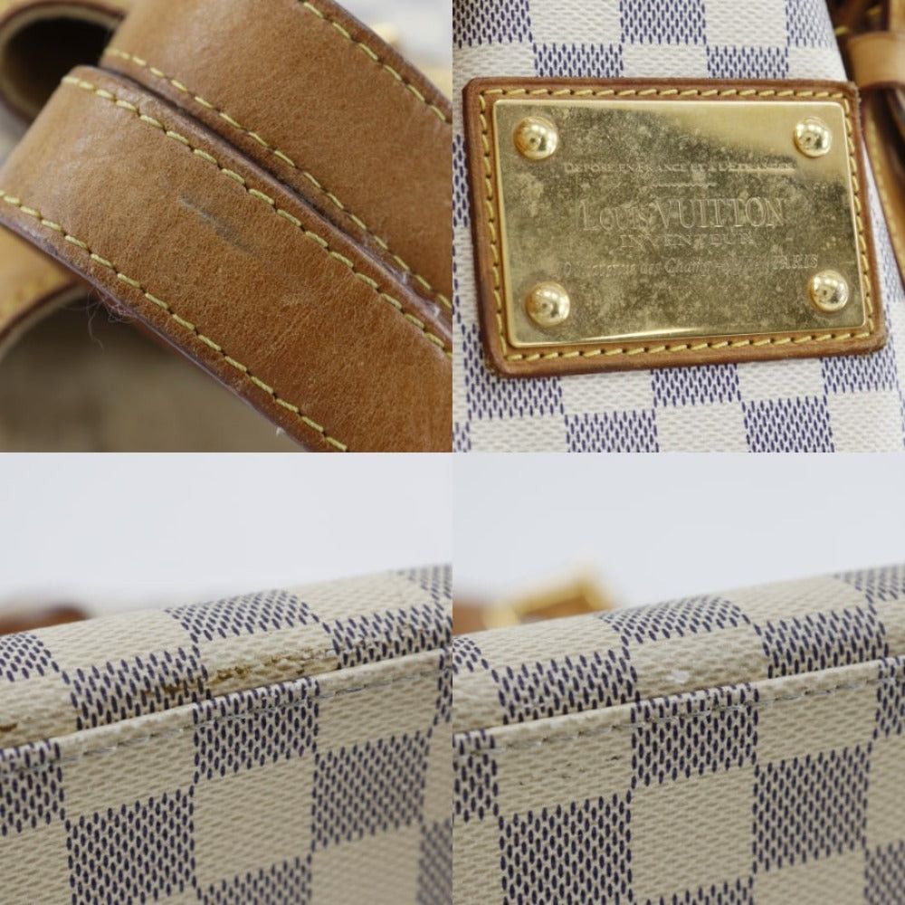 Louis Vuitton Hampstead White Canvas Tote Bag (Pre-Owned) Size ONE SIZE - 4 Thumbnail
