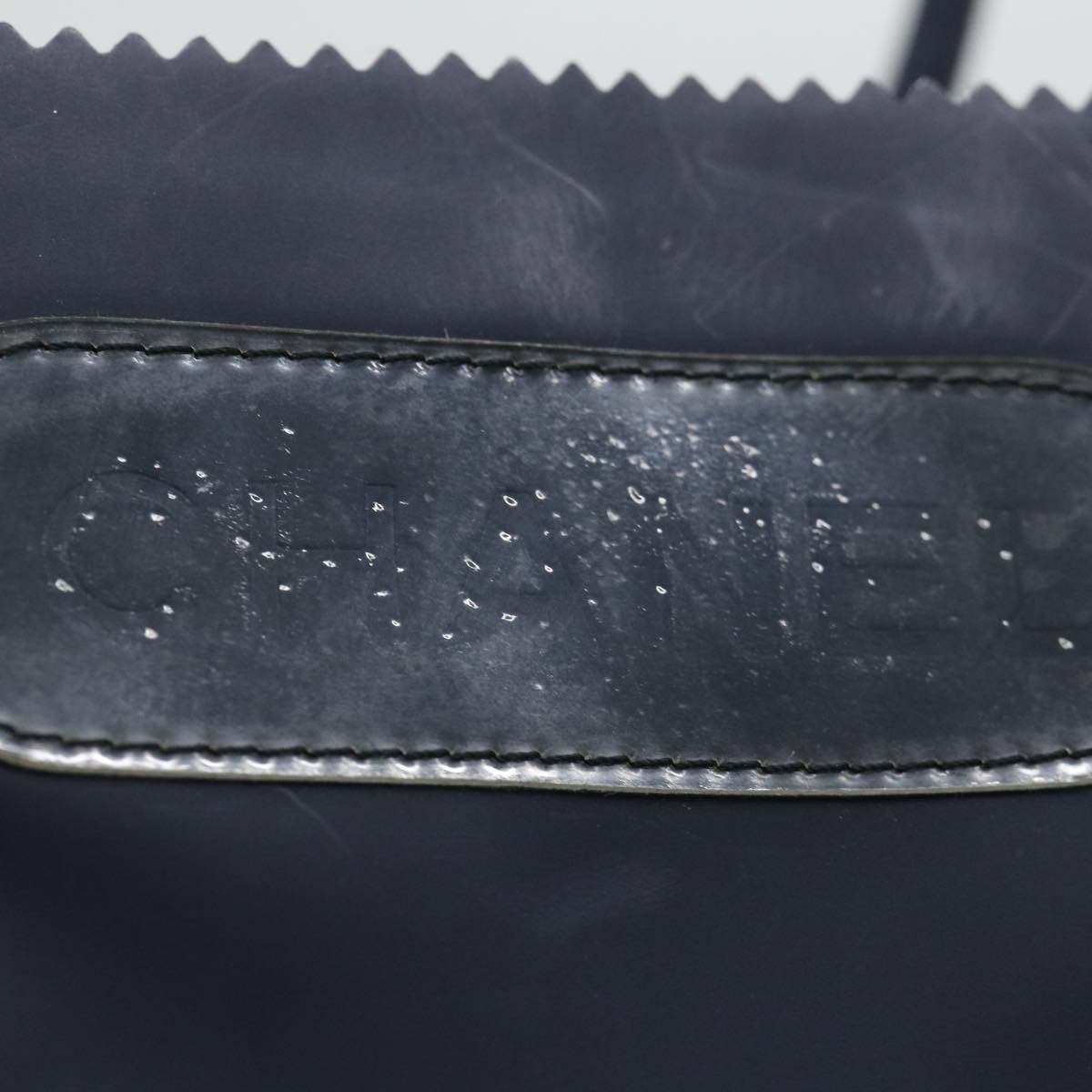 Chanel Navy Leather Handbag (Pre-Owned) Size ONE SIZE - 6 Thumbnail