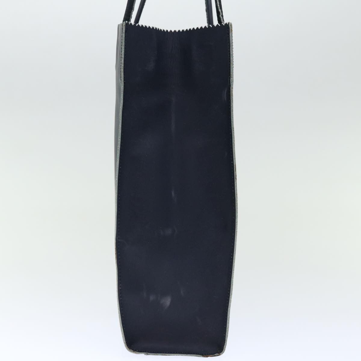 Chanel Navy Leather Handbag (Pre-Owned) Size ONE SIZE - 10 Thumbnail