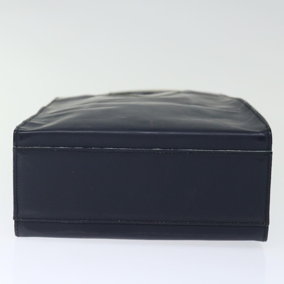 Chanel Navy Leather Handbag (Pre-Owned) Size ONE SIZE - 3 Thumbnail