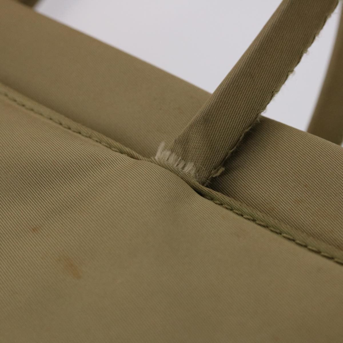 Prada Khaki Synthetic Handbag (Pre-Owned) Size ONE SIZE - 14 Thumbnail