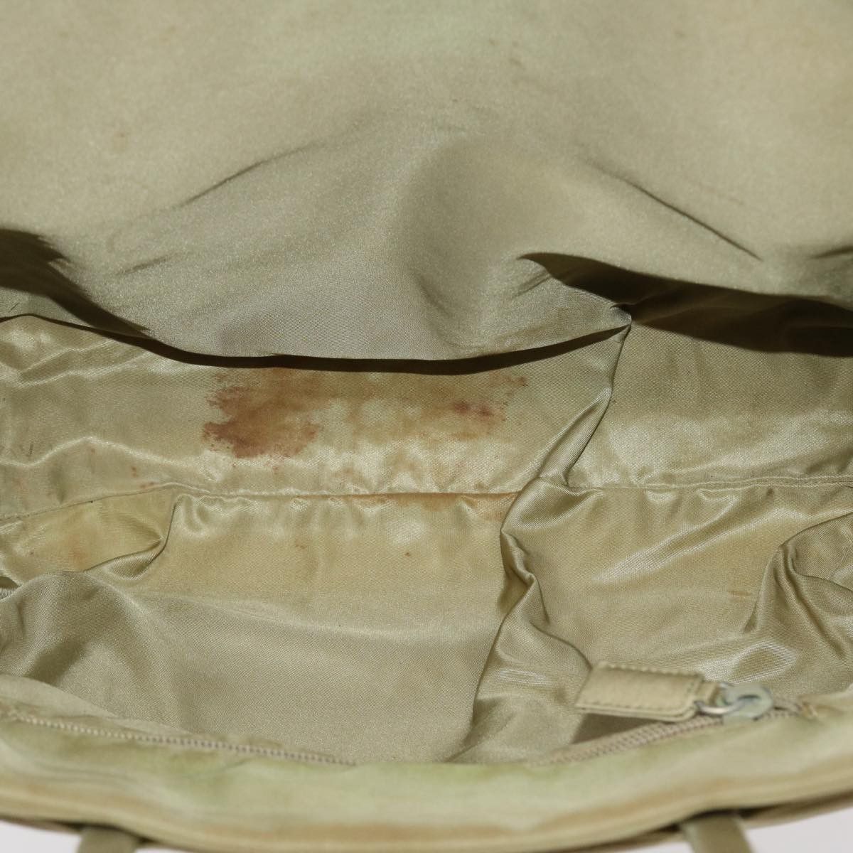 Prada Khaki Synthetic Handbag (Pre-Owned) Size ONE SIZE - 5 Thumbnail